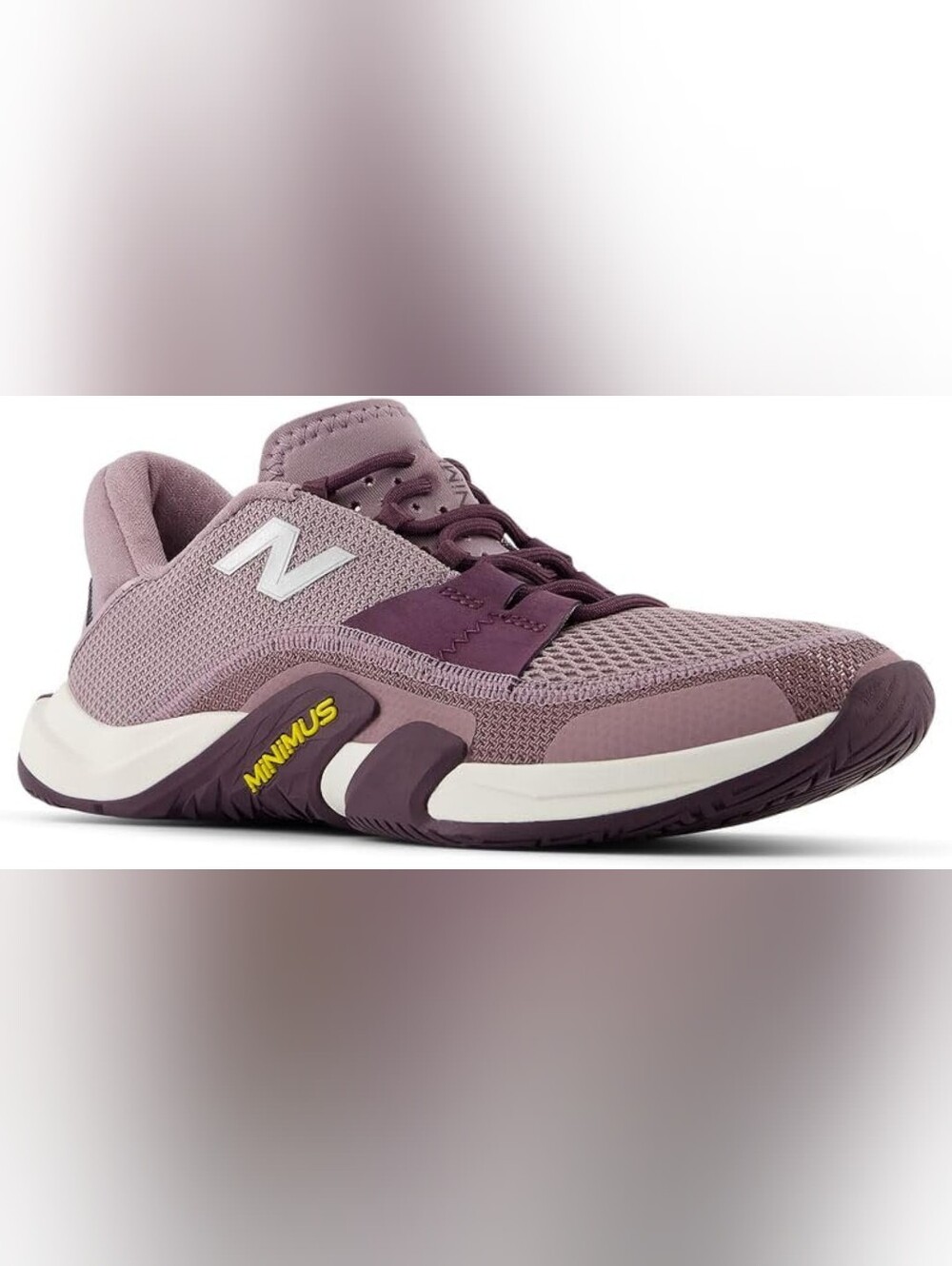 New Balance Women's Minimus TR V2 Plum Cross-Trainer Gym Workout Sneaker, 8